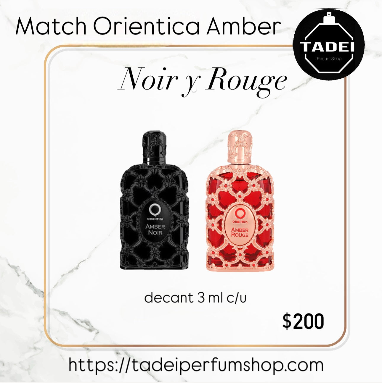 Match Orientica Amber