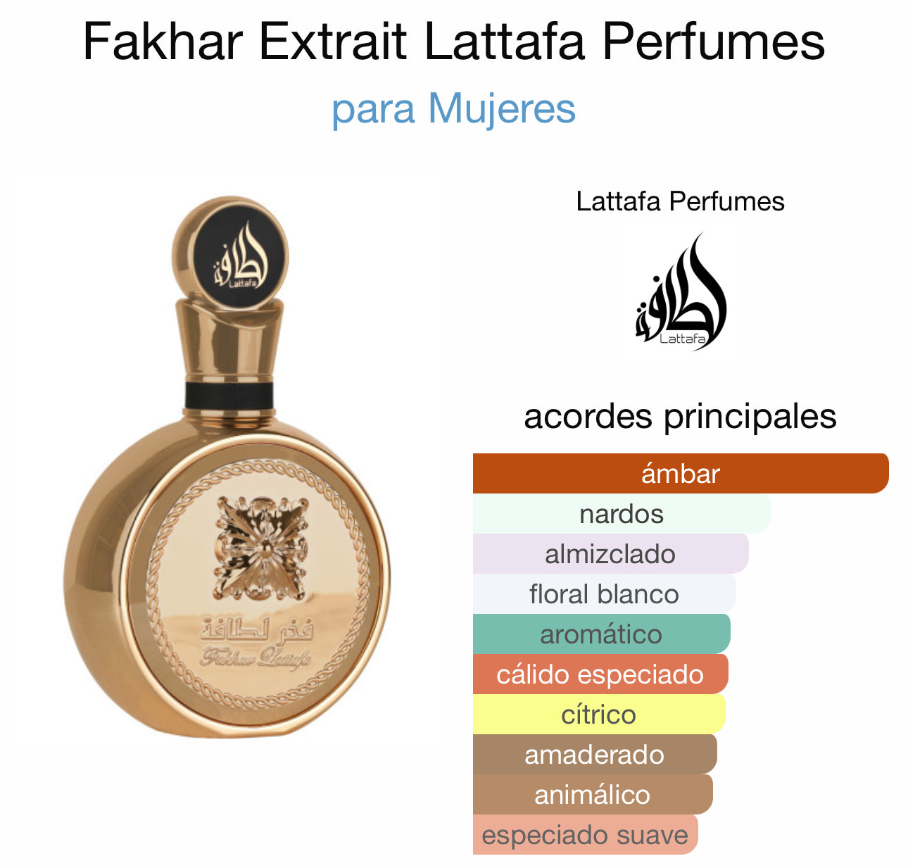 Fakhar Gold Extrait