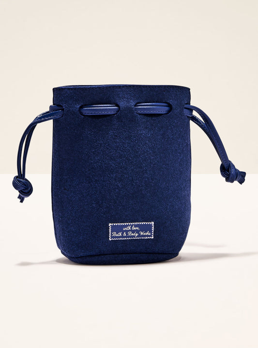 Bolsa mini Felpa Azul