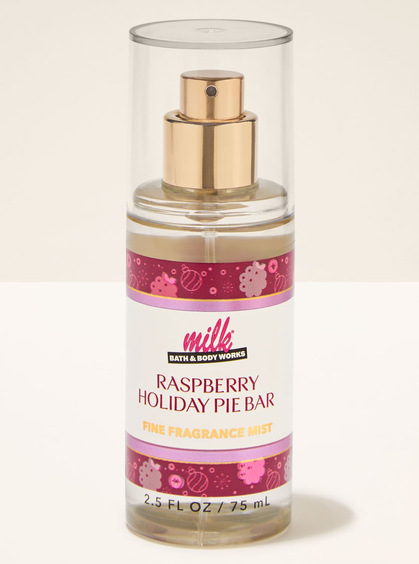 Raspberry Holiday Pie Bar