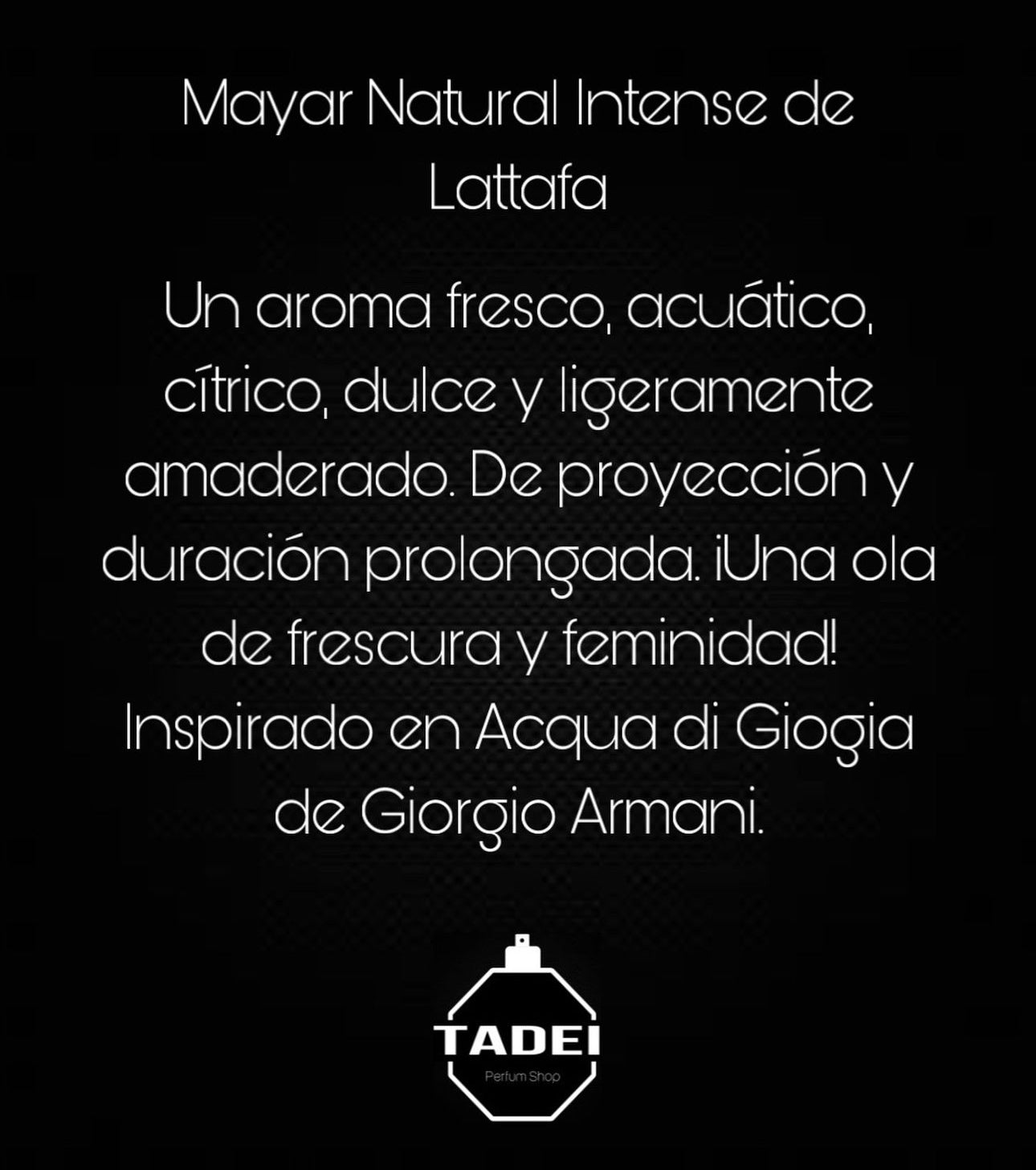 Mayar Natural Intense