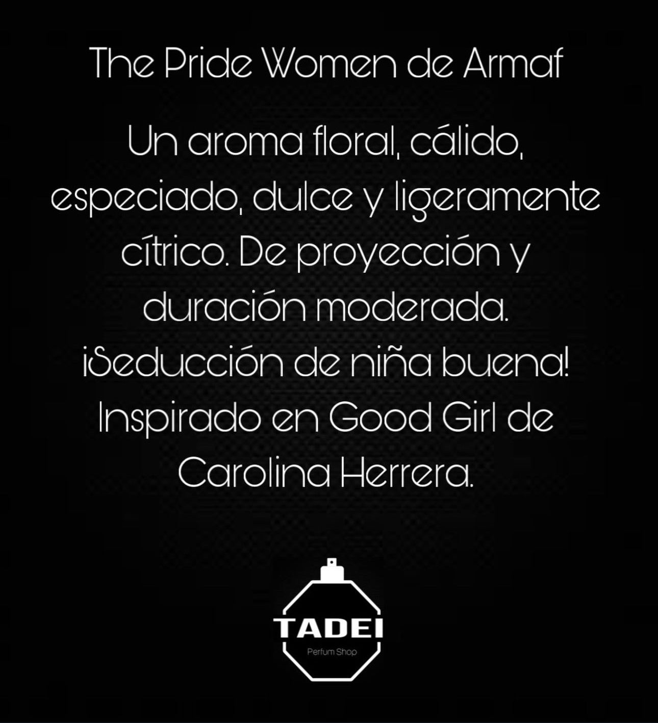 The Pride Pour Femme