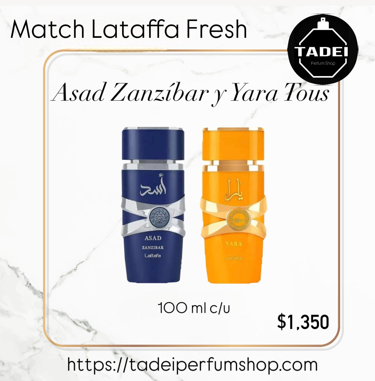 Match Lattafa Fresh